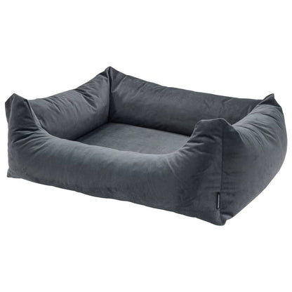 Madison Cama Para Perros Velvet Gris 100x80x25 Cm / Vetonek_1