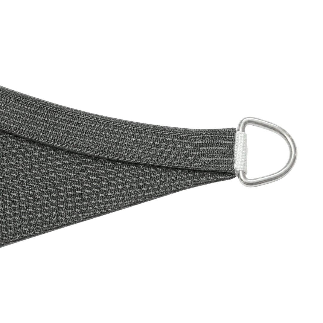 Toldo Vela Permeable Triangular 3x3x3 M Gris Nortene_2
