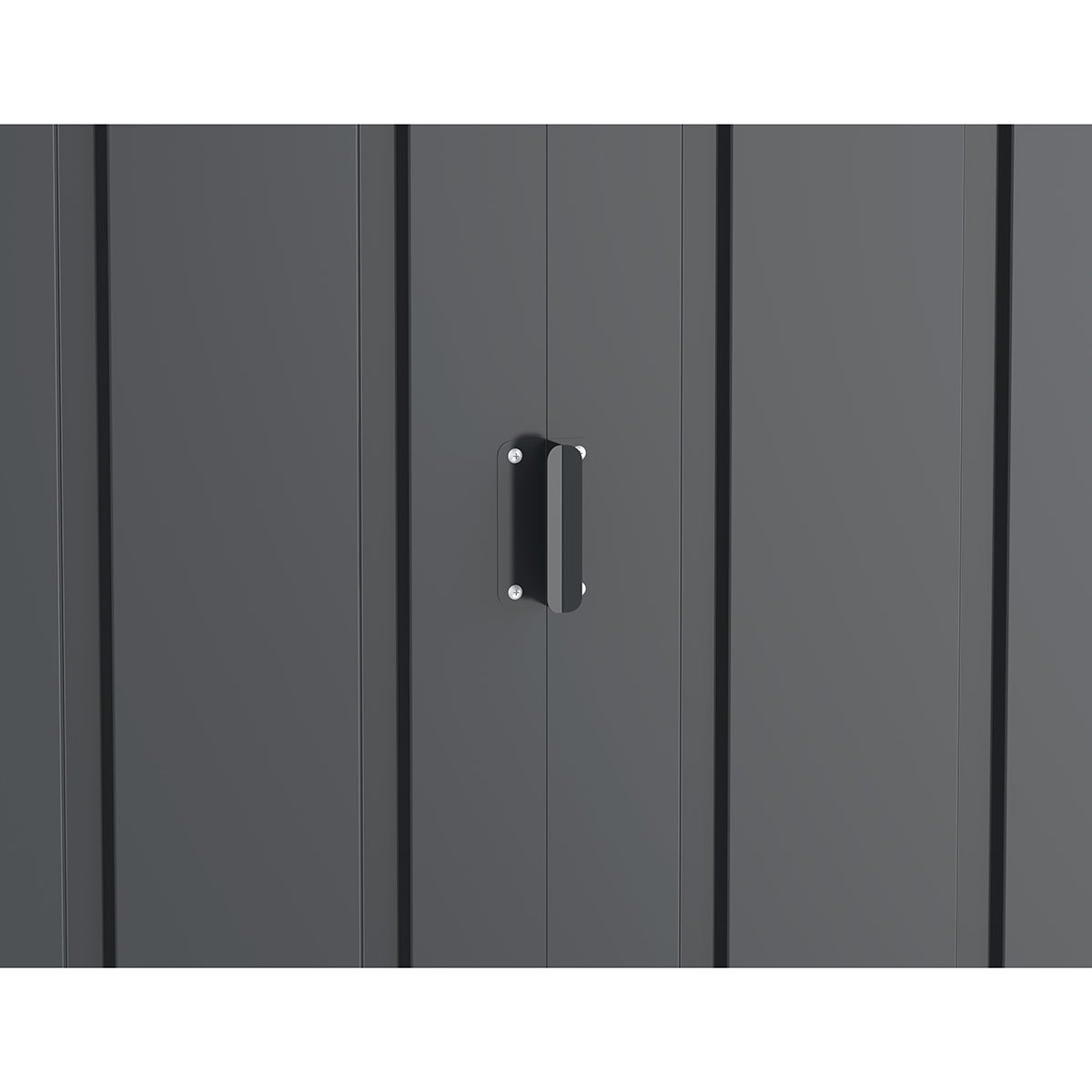 Caseta Jardín Eco Jávea 10×10 Metal Gris Antracita_4