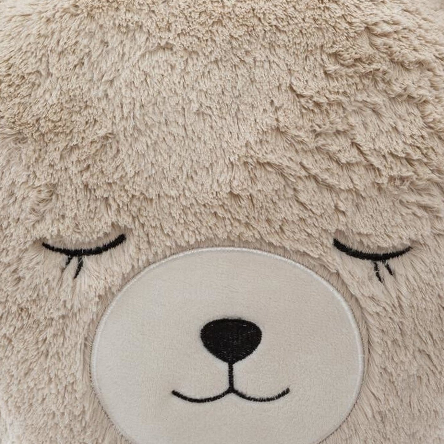 Wellhome Cojín Redondo Piel De Oso_4