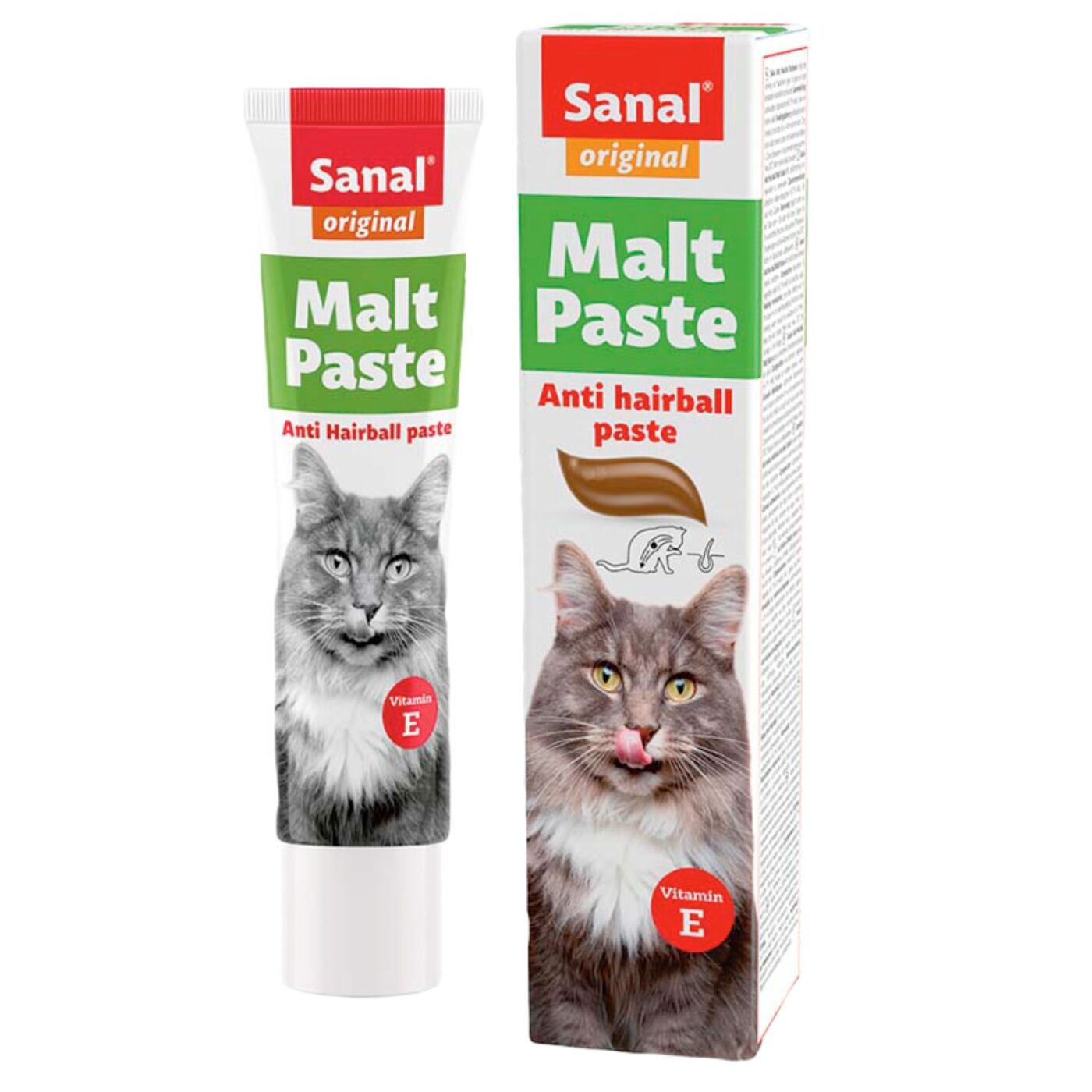 Sanal Tubo De Malta Para Gatos (100 Gr)