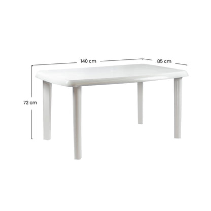 Mesa De Resina Oval/rectangular Vistara 140x85x72cm 7house_4