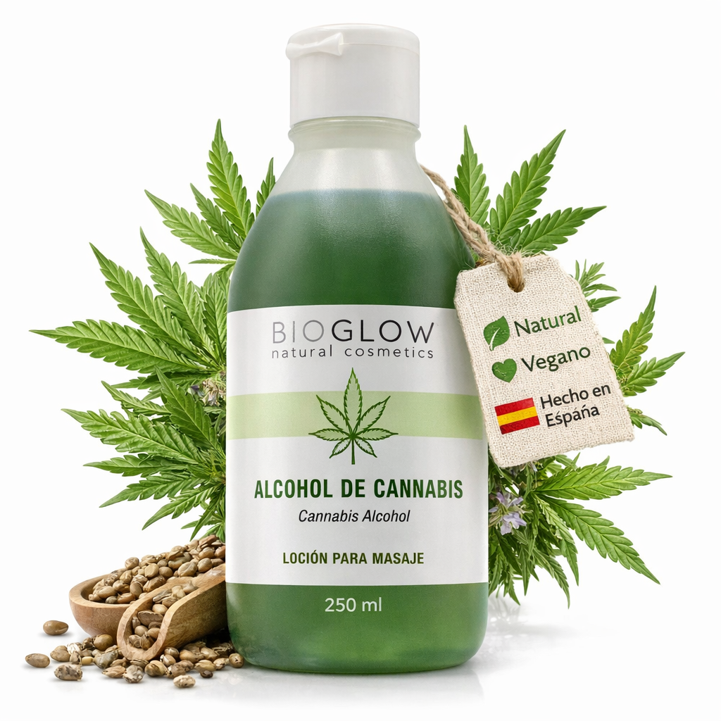 Alcohol de Cannabis Natural 250 ml | Tónico Corporal Calmante | Relajante Muscular, Activa Circulación, Piernas Cansadas_0