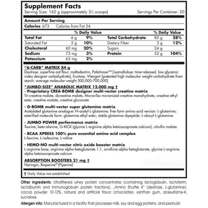 Jumbo 1320 Gr Chocolate