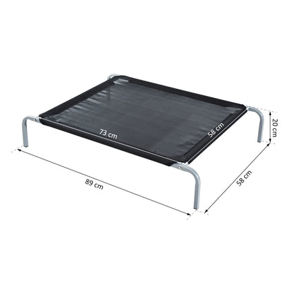 Pawhut Cama Elevada Para Mascota Cama Perro Para Dormir Viajar Exterior_2