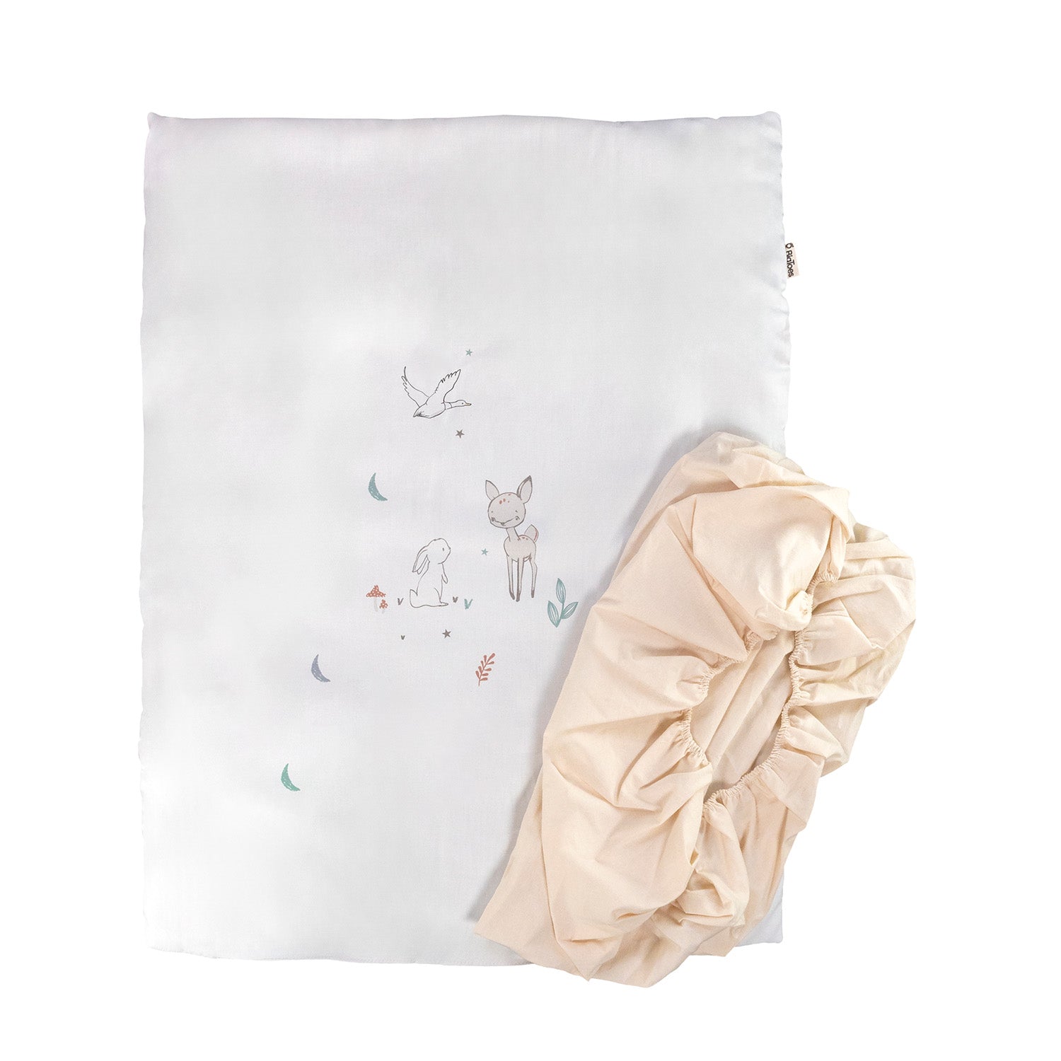Pack Funda Nórdica Con Relleno Y Bajera Para Minicuna Bigtoes Flex_0