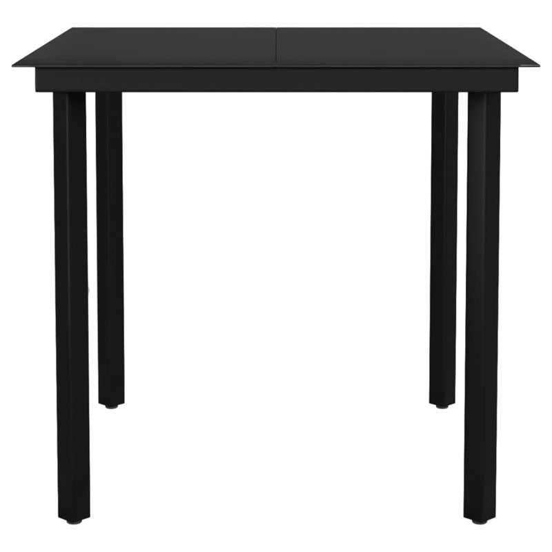 Vidaxl Juego De Comedor Para Jardín 3 Piezas Gris_5