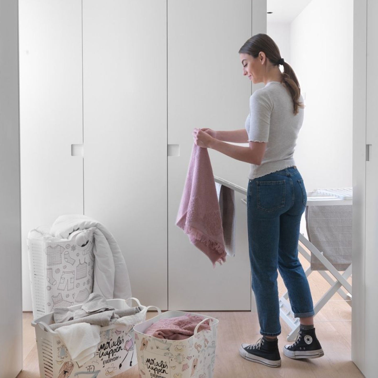 Life Story Cesto De Colada Hamper 58l Clothes