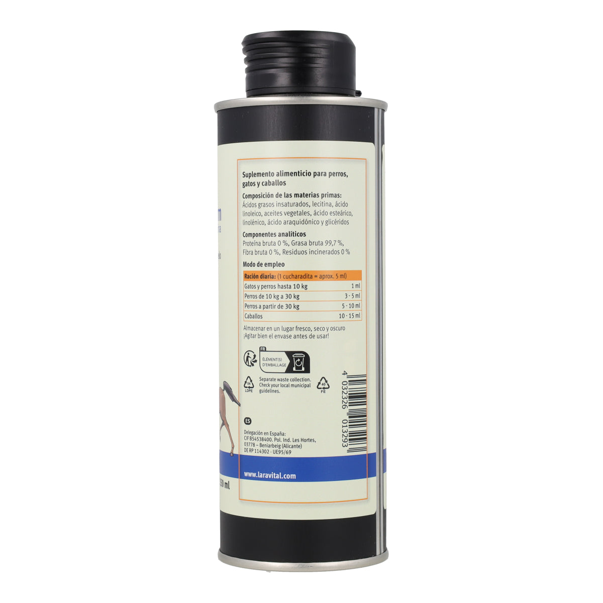 Lupo Derm Aceite 250 ml + Lecitina para el Pelo y la Piel