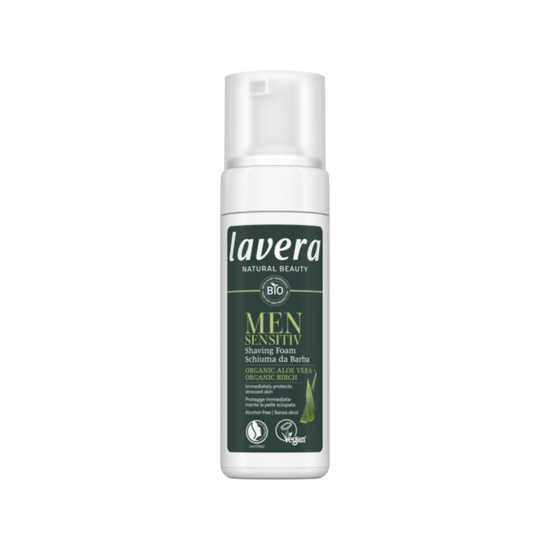 Espuma Afeitar Men Sensitiv  Lavera 150 ml
