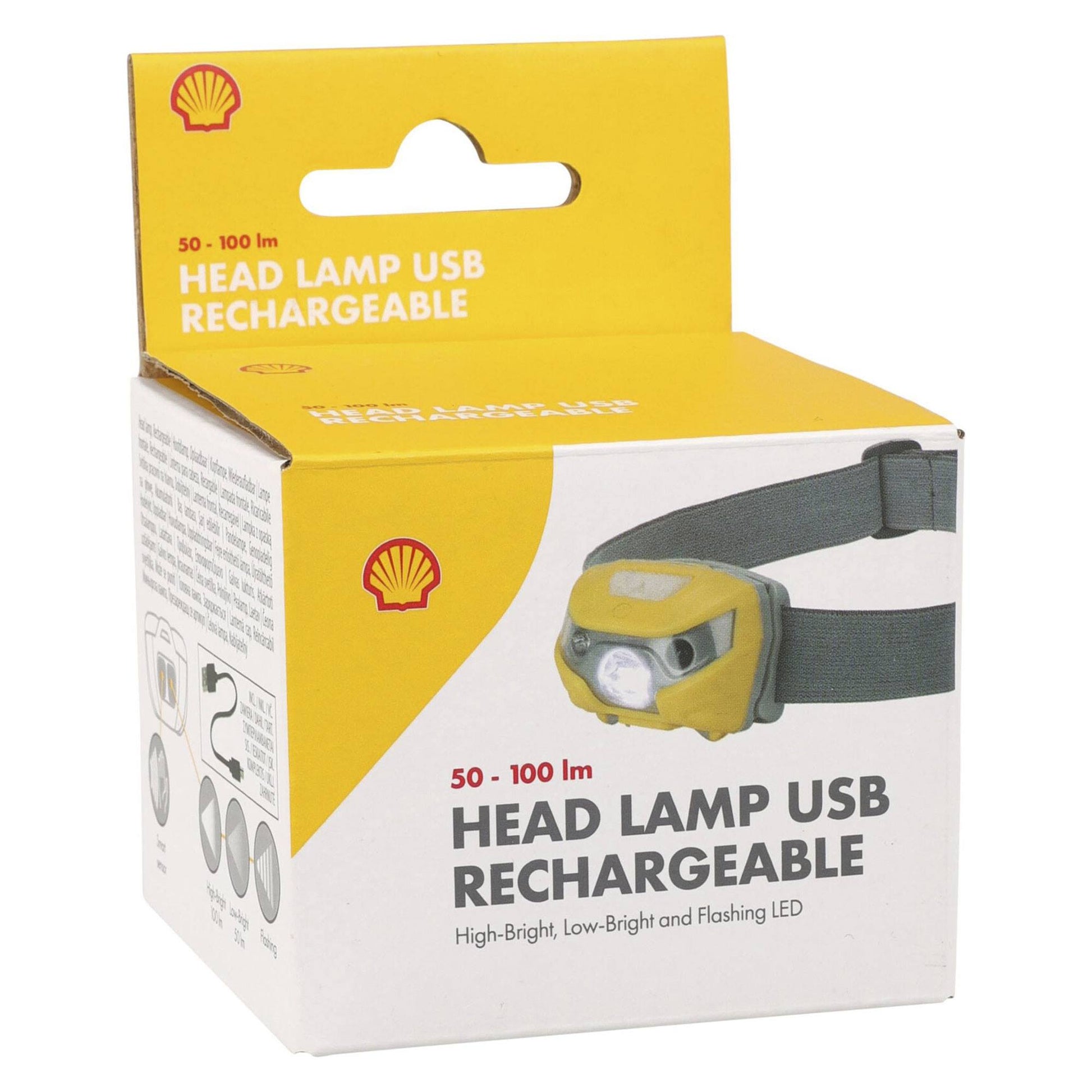 Well Home Linterna De Cabeza En Abs Y Banda De Poliéster