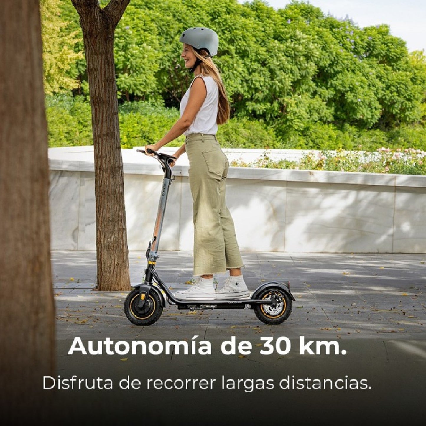 Patinete Eléctrico Homologado Con App Bongo D30 Xl Connected. Potencia Máxima De 700w, Autonomía De Hasta 30km, Neumáticos De 10, Supera Pendientes_4