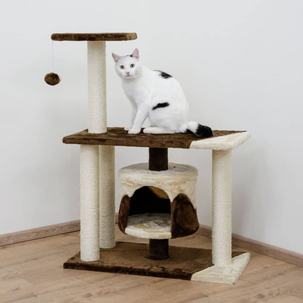 Kerbl Poste Rascador Para Gatos Jade Pro Marrón Y Beige 96 Cm_1