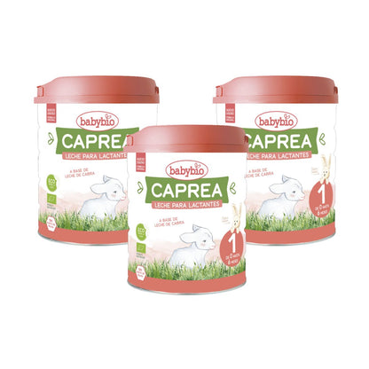 Pack 3 uds Leche cabra lactantes Caprea 1 (0 a 6 meses) 800 g