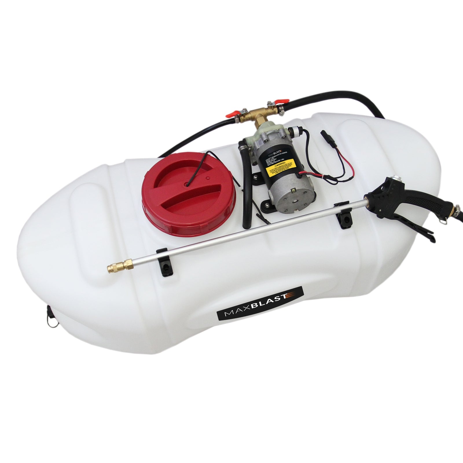 Atv Quad Pulverizador Agrícola Lanza De Mano 12v 100l De Tanque Cultivo Malezas_3