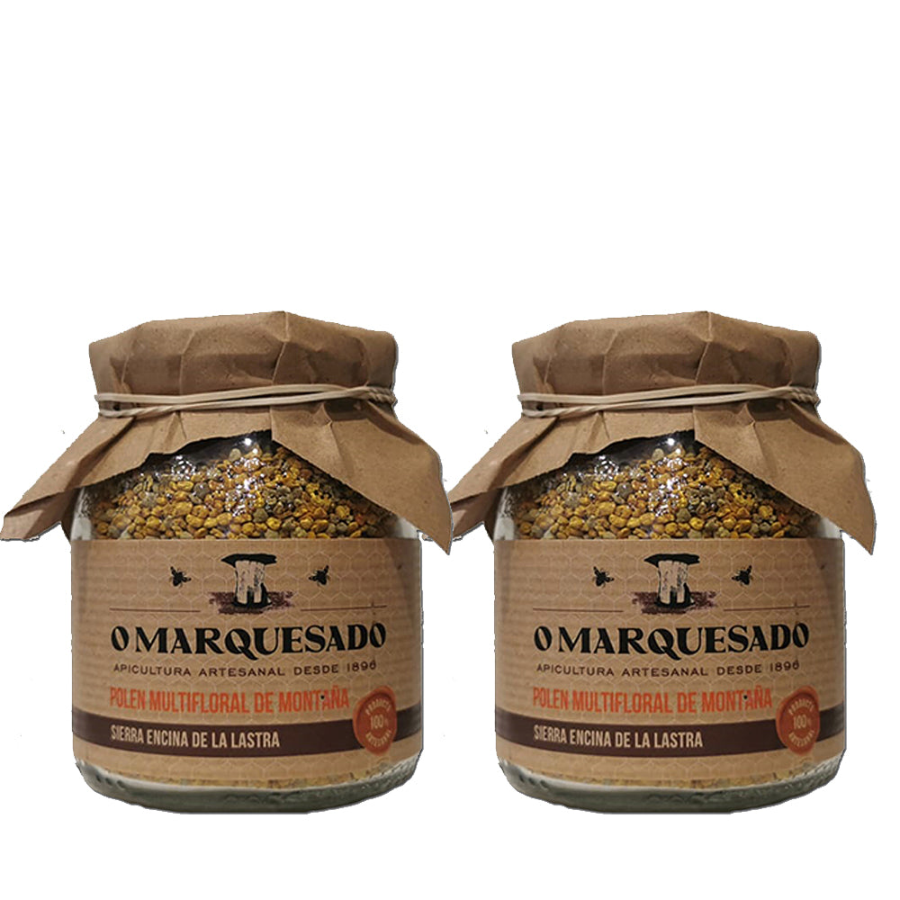 Polen Multifloral De Montaña 100% Natural. 2 Tarros_0