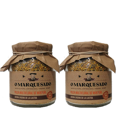 Polen Multifloral De Montaña 100% Natural. 2 Tarros_0