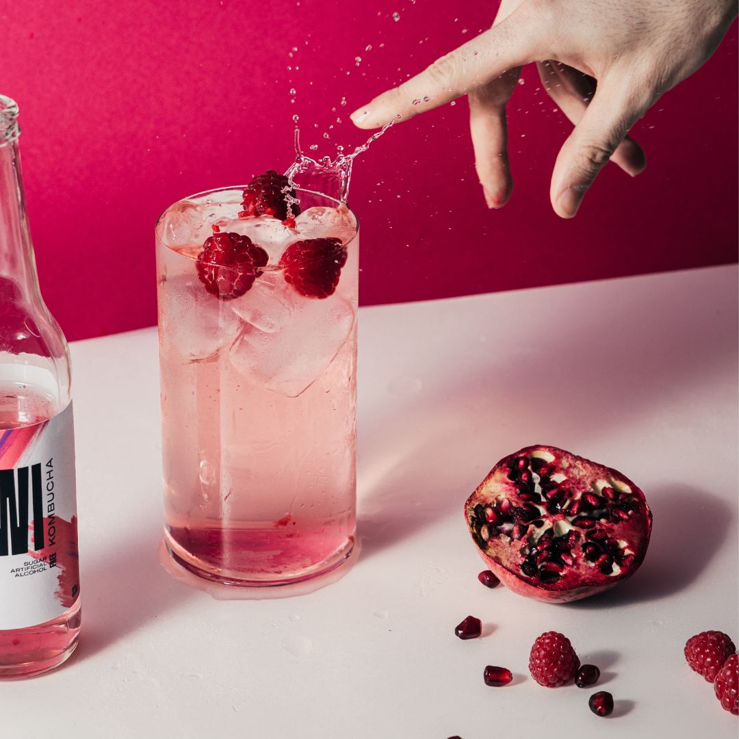 Kombucha Wild Berries 0% Azucar Miwi 12 Botellas 33cl_1
