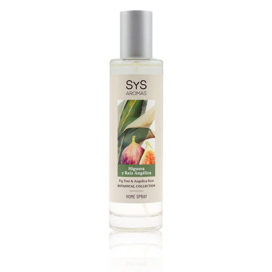Ambientador Pulverizador Higuera y Raíz Angélica SYS Aromas 100 ml | Herbal y Frutado | Relajante_0