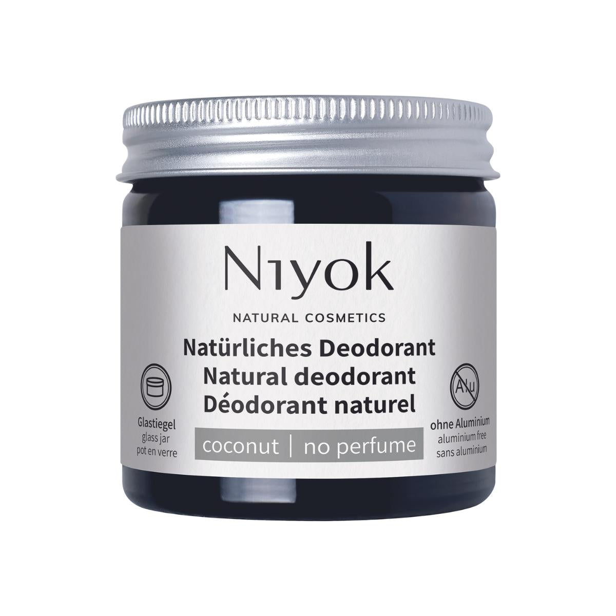 Desodorante + Antitranspirante Sin Perfume Niyok 40 g