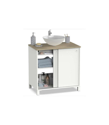 Mueble De Lavabo Sella 80cm (ancho) X 81 Cm (alto) X 51 Cm ( Fondo)_5