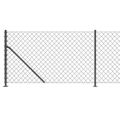 Cerca De Alambre Con Brida Gris Antracita 0,8x25 M / Vetonek_3