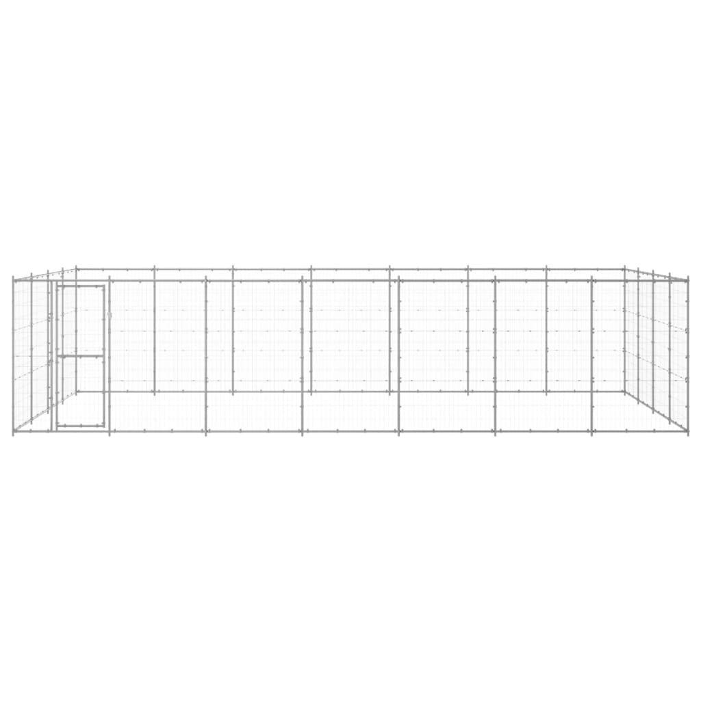 Perrera De Exterior De Acero Galvanizado 33,88 M²_0