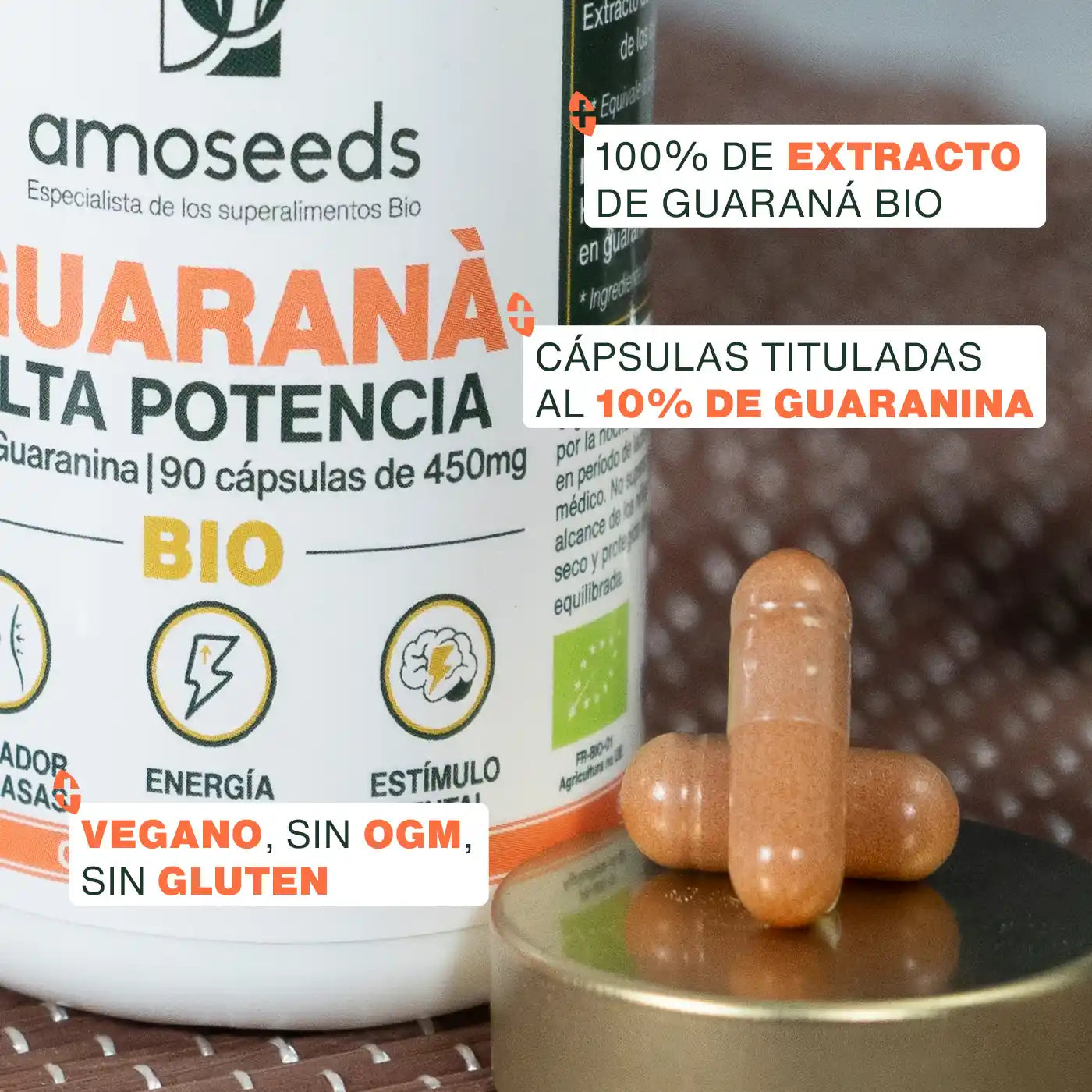 Guaraná Bio, 10% Guaranina | 90 Cápsulas_3
