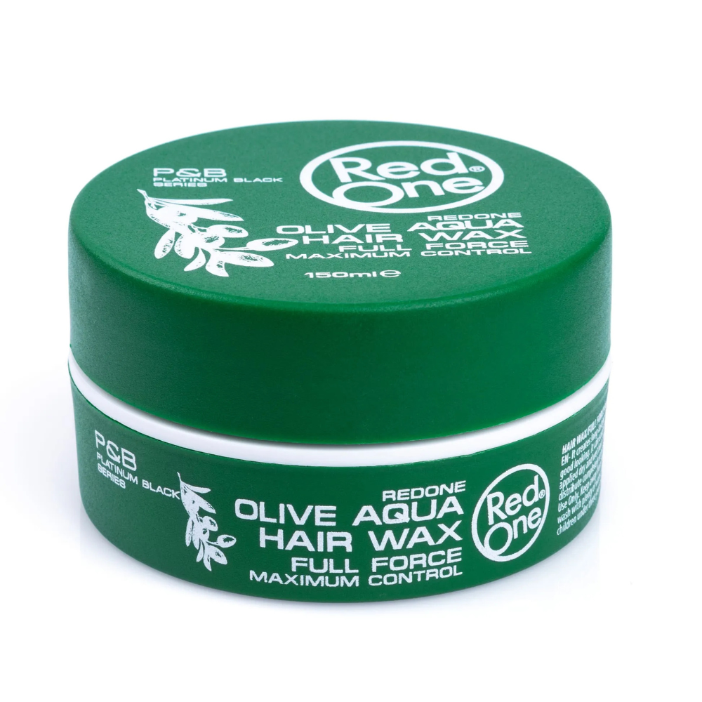 Red One Hair Styling Aqua Hair Gel Wax Olive 150ml_0