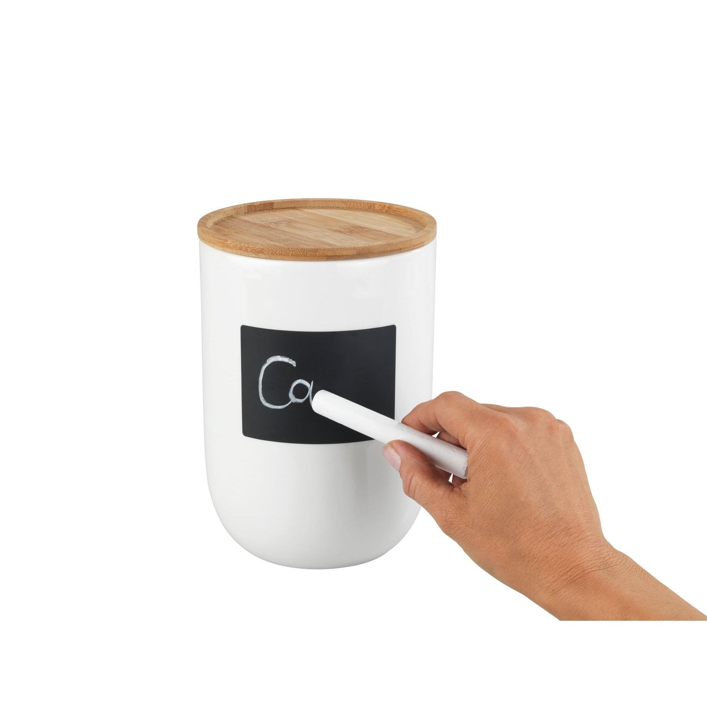 Bote con tapa y zona de escritura Waia 1,5 lts