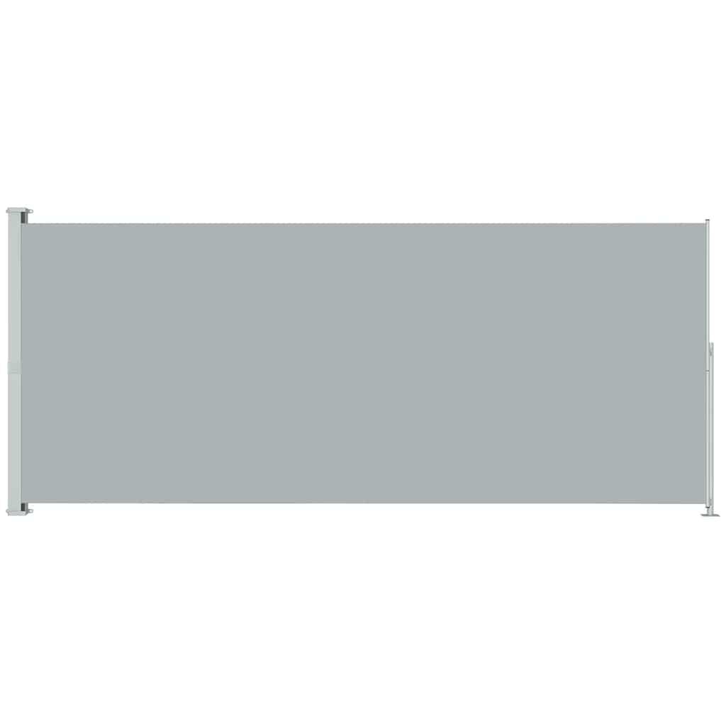 Vidaxl Toldo Lateral Retráctil Para Patio Gris 200x500 Cm_0