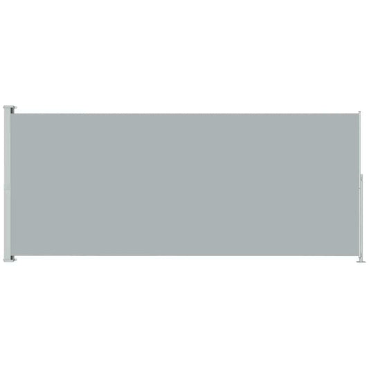 Vidaxl Toldo Lateral Retráctil Para Patio Gris 200x500 Cm_0