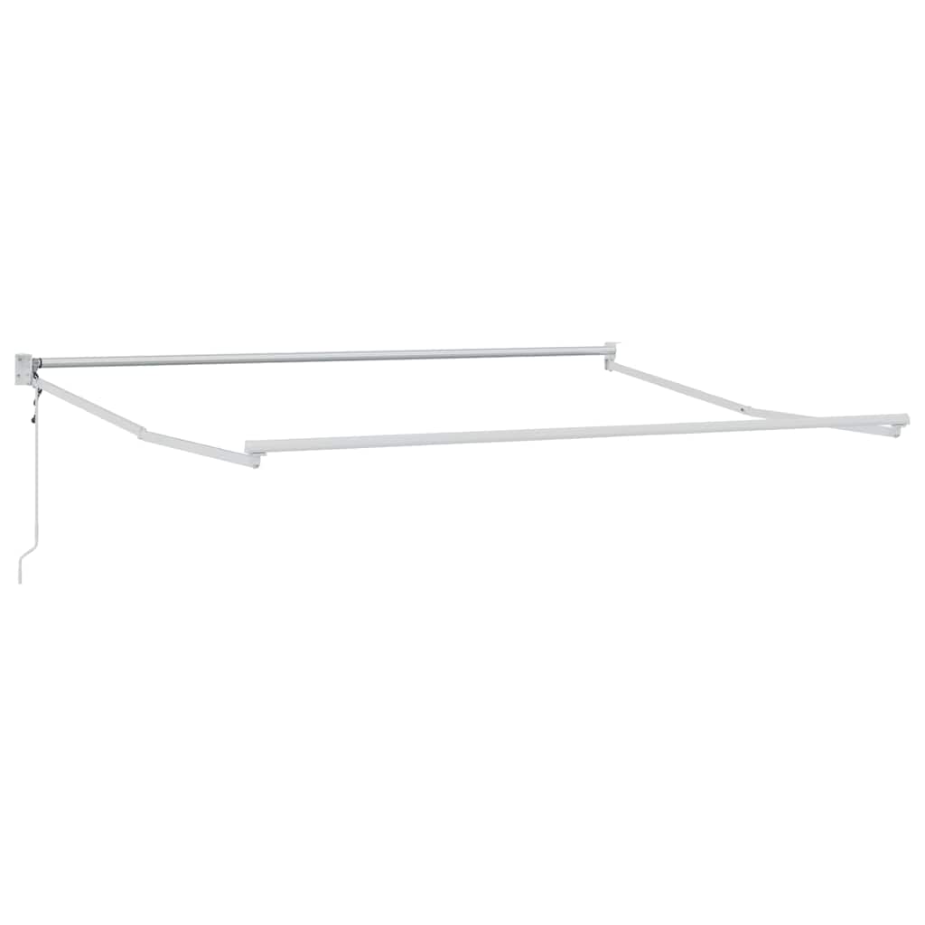 Toldo Retráctil Aluminio Y Tela Gris Antracita Y Blanco 3x2,5 M_4