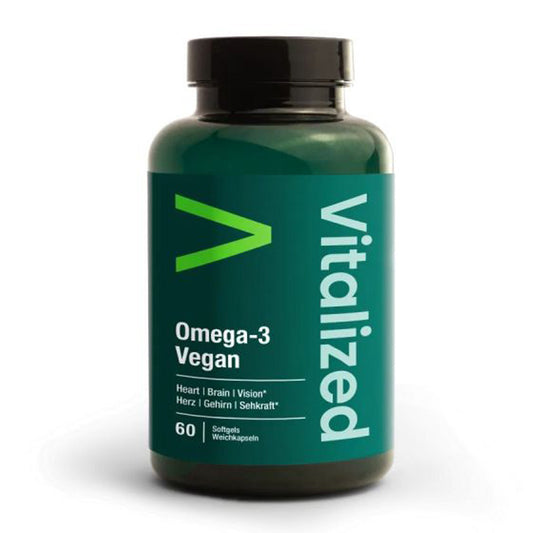 Vegan Omega 3, Vitalized 60 perlas
