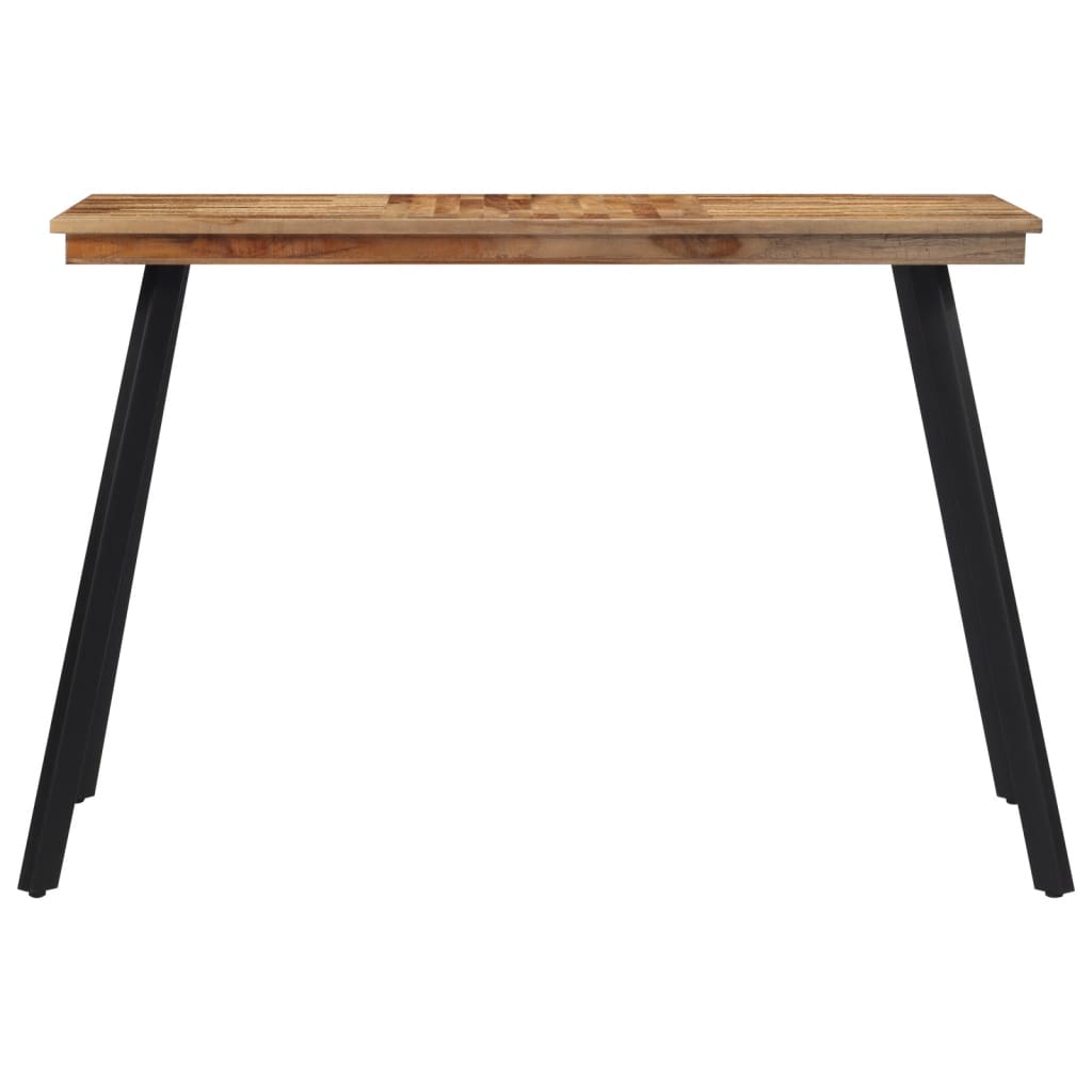 Mesa De Comedor Madera Maciza De Teca 120x62x76 Cm_0