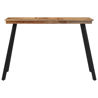 Mesa De Comedor Madera Maciza De Teca 120x62x76 Cm_0