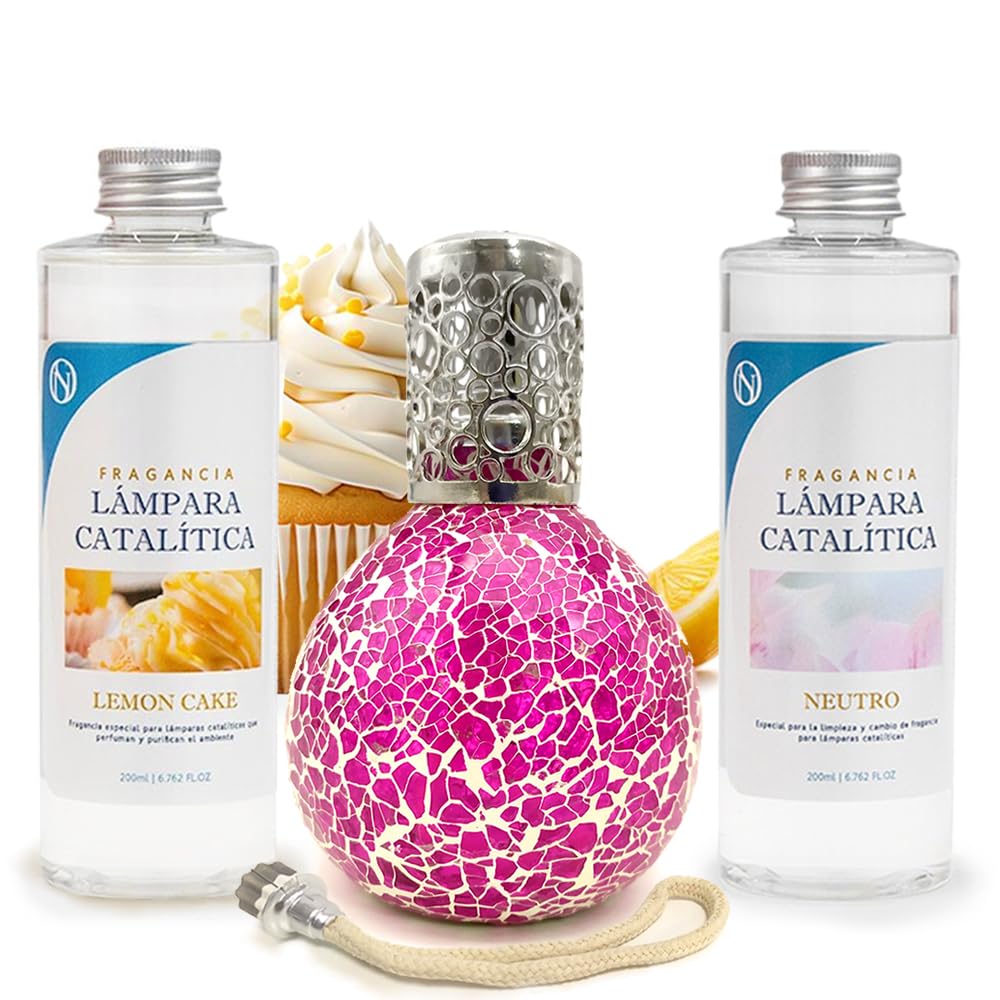 Pack Ahorro Mosaico Fucsia + Fragancia Lemon Cake 500ml + Limpiador Neutro 200ml + Mecha De Repuesto_0