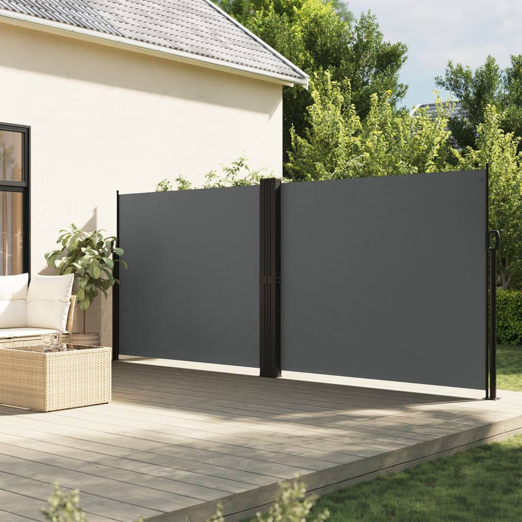 Vidaxl Toldo Lateral Retráctil Gris Antracita 180x600 Cm_1