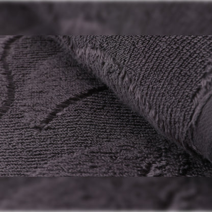 Juego De Toallas De Mano (2 Piezas) Gris Oscuro_4