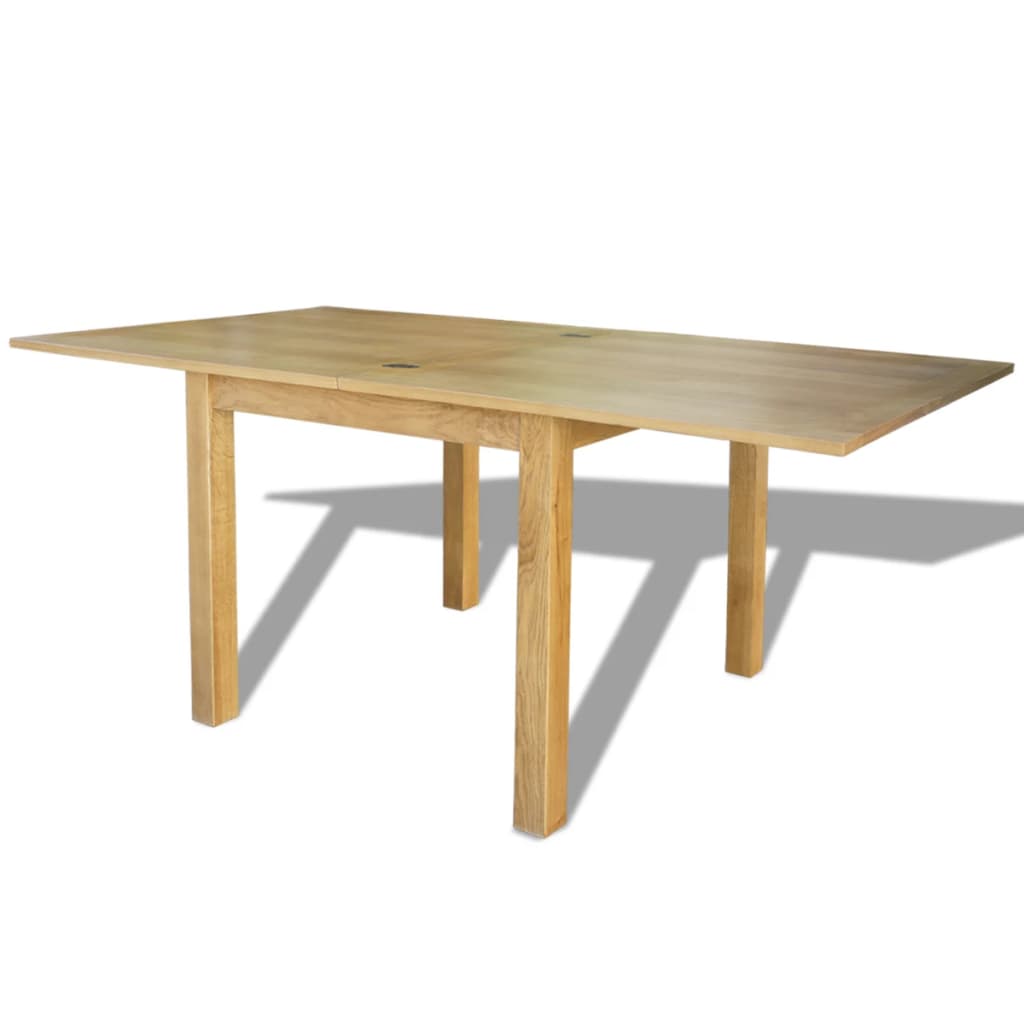 Mesa Extensible De Roble 170x85x75 Cm_1
