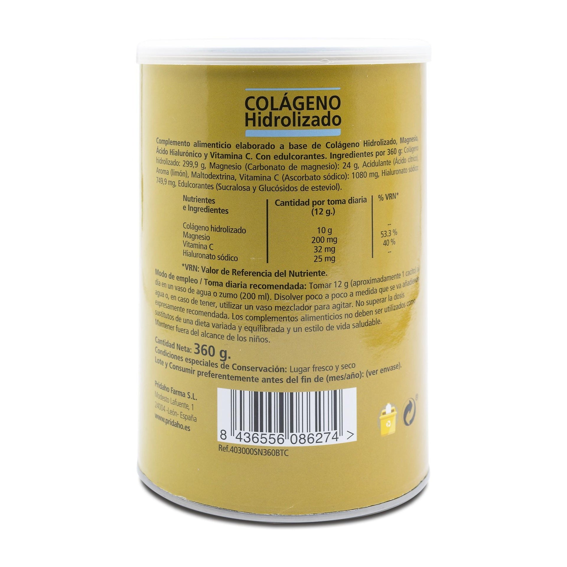 Colágeno Hidrolizado en polvo SANON  360 g