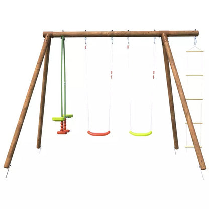 Estructura de columpio SOULET GABIN de madera