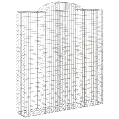 Cestas De Gaviones 8 Uds Forma De Arco Hierro 200x50x220/240 Cm_2