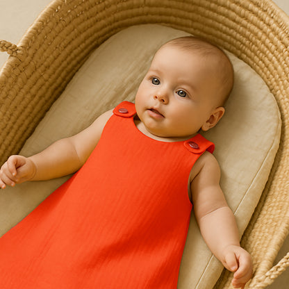 Saco De Dormir De Verano De Algodón Orgánico Fresa