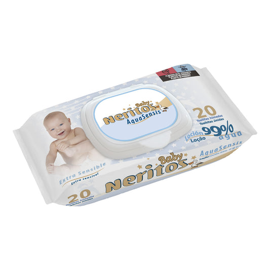 Toallitas Neritos Baby Aquasensis 20 uds