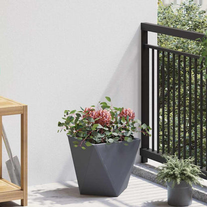 Jardinera 2 Pcs Antracita 30 X 30 X 30 Cm Acero_3