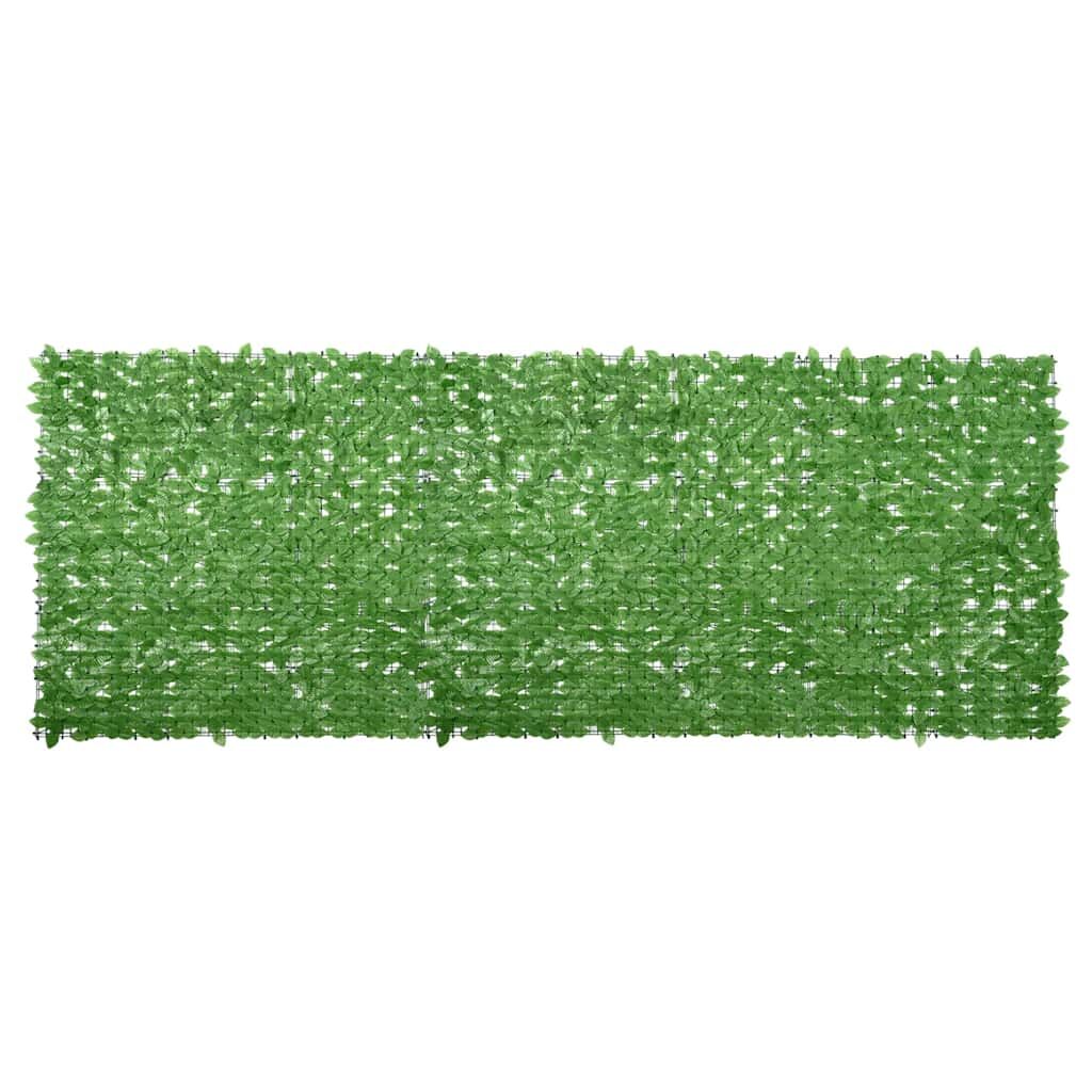 Vidaxl Toldo Para Balcón Con Hojas Verde 400x150 Cm_0