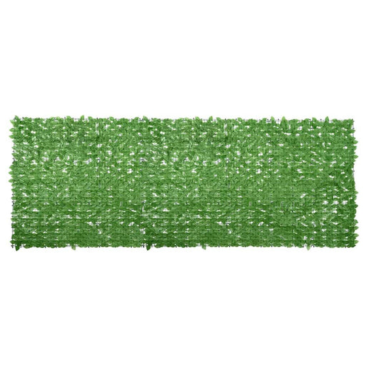 Vidaxl Toldo Para Balcón Con Hojas Verde 400x150 Cm_0