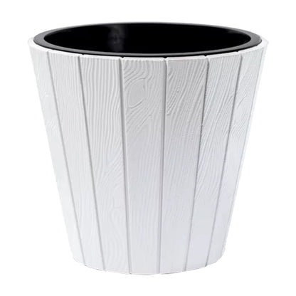 Maceta Woode 21l., Dimensiones (mm) 348x348x325, Color Blanco_0