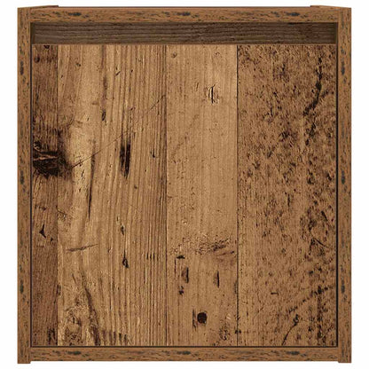 Mesilla De Noche De Pared De Madera Vieja 38x34x40 Cm_4
